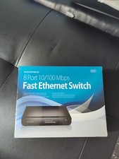 New Sealed Monoprice 8 Port 10/100 Mbps Fast Ethernet Switch Model M108 picture