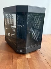 HYTE Y60 Mid Tower Case Black with Corsair Light Strip and Controller picture