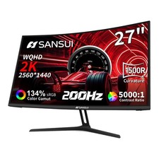 27 Inch WQHD 2560X1440 Curved Gaming Monitor 200Hz MPRT 1ms picture