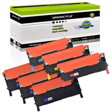 6PK Color CLT-406S 406S Toner for Samsung SL-C410 C412W C413w C460W C460FW C463W picture