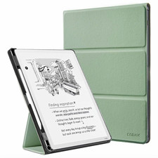 CoBak Leather Folding Folio Case Stand Pen Holder 11