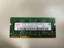 HYMP532S64BP6-Y5 GENUINE HYNIX LAPTOP MEMORY 256MB 1RX16 PC2-5300S-555-12(CA67) picture