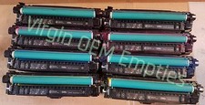 4 sets Virgin Genuine Empty HP CF360A - CF363A Toner Cartridges  508A picture