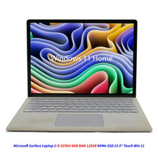 Microsoft Surface Laptop 2 i5-8250U 8GB RAM 128GB NVMe SSD 13.5