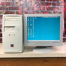 Classic Custom Beige ATX Retro Gaming PC Celeron 533MHz 64MB RAM (Windows 98 SE) picture
