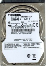 Toshiba MK5059GSXP 500GB HDD2J53 Z SL01 S CHINA picture