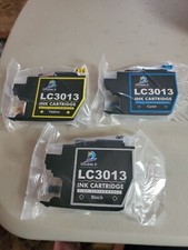 3-PK LC3013 LC-3013 Ink Cartridge . BLACK, CYAN, YELLOW SEALED  picture