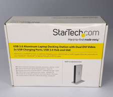 NEW StarTech Dual-Monitor USB 3.0 Docking Station with DVI and Vertical Stand picture