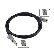 6G External Cable 26Pin SAS to SAS Cable SFF-8088 to SFF-8088 3 meters picture