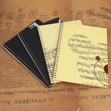 50 Pages Musical Notation Staff Notebook Music Manuscript Writing Paper picture