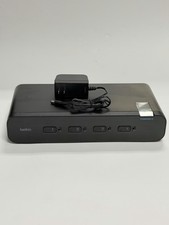 Belkin F1DN104K3 Advanced Secure 4Port KM Switch PP30 with Power Adapter G2U picture