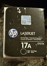 NIB OEM Genuine HP LaserJet 17A (CF217A) Black Toner Cartridge Brand New  picture