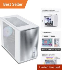 M06 White Micro-ATX/Mini-ITX Mid Tower Gaming PC Case picture