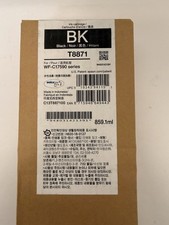 NEW SEALED Epson T8871 Black Ink C13T887100 WF-C17590 OEM 859.1mL picture