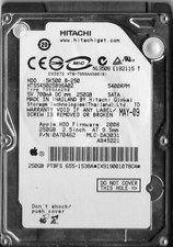 Hitachi HTS545025B9SA02 250GB Sata Hard Drive P/N: 0A70462 MLC: DA3031 picture