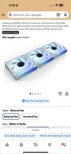 AsiaHorse COSMIQ-Uni-White 120mm Case Fan, Infinity Mirror FDB-3pack picture