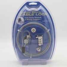 Vintage Dynex Laptop Notebook Maximum Security Cable Lock DX-NL20 New Sealed picture