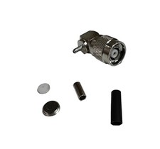 RP-TNC Male ANGLE plug crimp for RG316 RG174 RG188 LMR100 cable RF Connector picture