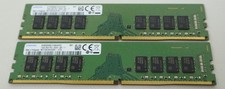 Lot of 2x Samsung 16GB 2Rx8 PC4-2666V DDR4 UDIMM Desktop RAM picture
