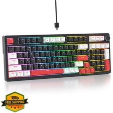 surmen 96% mechanical keyboard Black picture