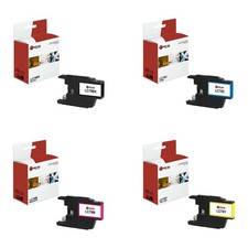 4Pk LTS LC-79 BCMY HY Compatible for Brother MFC5910DW J6510DW Ink Cartridge picture