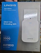 Linksys AX1800 WiFi Range Extender –  Wireless Signal Booster – Compact Plug-In picture