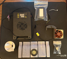 Bambu lab X1C custom chamber heater + mainboard cooling fan upgrade picture