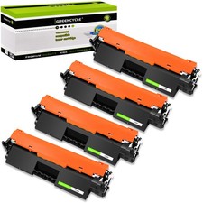 4PK CF230A BK Toner Compatible with HP 30A LaserJet Pro M203dn M203dw MFP M227d picture
