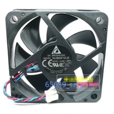 NEW DELTA NUB0612LB 60X60X15MM DC12V 0.08A 3-Pin Silent Cooling Fan picture