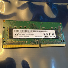 Micron 8GB DDR4 PC4-2400T 260-Pin SO-DIMM Non-ECC RAM MTA8ATF1G64HZ-2G3H1 picture