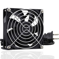 AXIAL 9225, New Muffin Fan, 110V 115V 120V 220V 240V AC 90mm 92mm Fan, for DI... picture