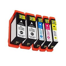5PK Compatible Dell Series 31 32 33 34 Black/Color Ink Combo for V525W V725W picture