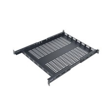 RIVECO 1U Adjustable Vented Server Rack Mount Shelf Adjustable Mounting Depth... picture