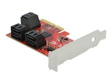 Delock PCI Express x4 Card 6 Port SATA Low Profile Controller Serial 89042 picture