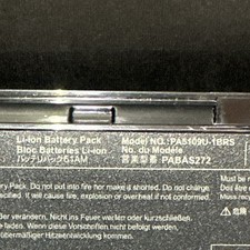 Toshiba Li-Ion Laptop Battery 10.8V 4200mAh Black PA5109U PABAS272 picture
