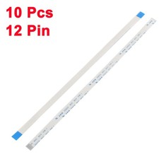 A Type 10Pcs 0.5mm Pitch 12 Pin AWM 80C 60V VW-1 FFC FPC Cable 200mm picture