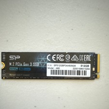 Silicon Power A60 512GB NVMe PCIe Gen 3 M.2 Internal SSD SP512GBP34A60M28 Tested picture