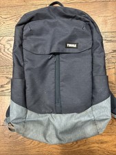 Thule, Laptop Bag, Lithos 20 L Backpack , Padded, Camo Accents, Blue, Used picture