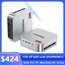 ACEMAGIC M1 Gaming PC Win 11 Pro, Ryzen 7 7735HS Radeon 680M, 16GB LPDDR5 512GB picture