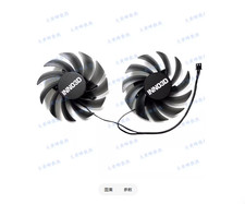 For INNO3D GTX1650S Twin X2 Black Gold Supreme Graphics Card Fan CF-12915S picture