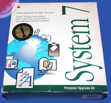 Full APPLE SYSTEM 7 Personal Upgrade Kit Software Manuals Hypercard 1991 M8220LL picture