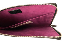 🇬🇧 Vintage Paul Smith Naked Lady iPad Sleeve Bag Leather & Suede - SUPER RARE picture