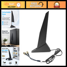 External WiFi 6E Antenna 2.4G/5G Magnetic Base for PC Desktop Motherboard 80cm picture