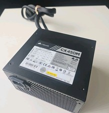 Corsair CX450M 450W Modular Power Supply Black Untested For Parts picture