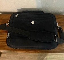 Dell Black Shoulder/Messenger Laptop Bag Padded with Partitions Universal Fit picture