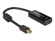 Delock 4K Passive Video Audio Adapter DisplayPort HDMI Mini m 62613 picture