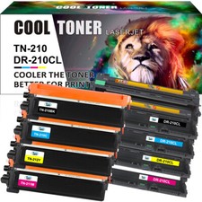 DR210CL Drum / TN210 Toner Compatible With Brother HL-3040CN MFC-9320CN 9010 Lot picture