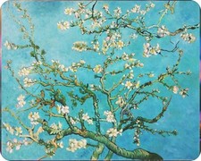 Vincent Van Gogh Apricot Flower Tree fine Art Painting Mousepad Mouse Pad picture