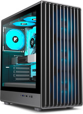 M1 PC Case - Pre-Installed 6 PWM ARGB Fan (3 X 120Mm, 3 X 140Mm), ATX Mid-Tower picture