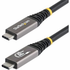 StarTech CC10FT20GUSB4CX 10ft USB4 Cable 20Gbps 60W 4K120Hz Black picture